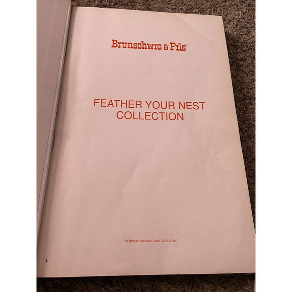 Brunschwig & Fils Feather Collection Wallpapers 1980S Vol 38 Large Swatch Book - Picture 6 of 11